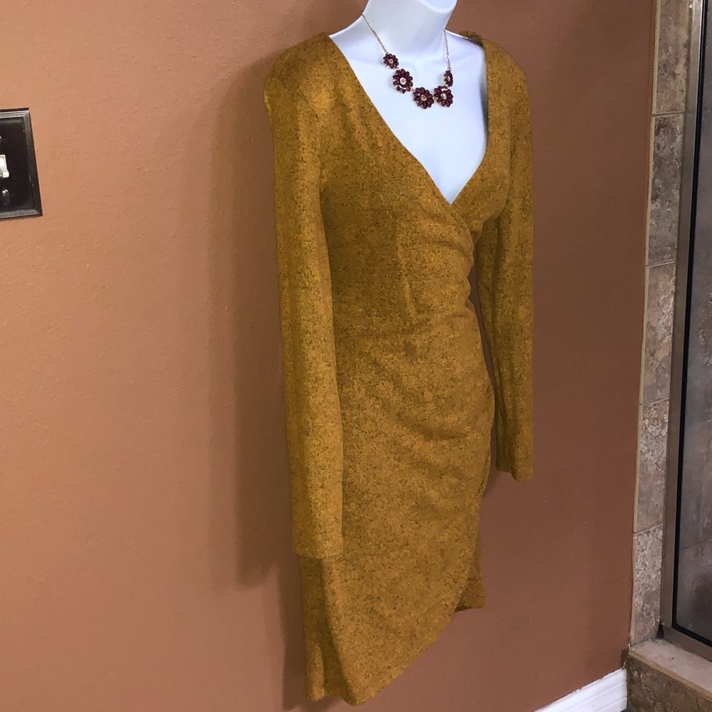 Mustard dress